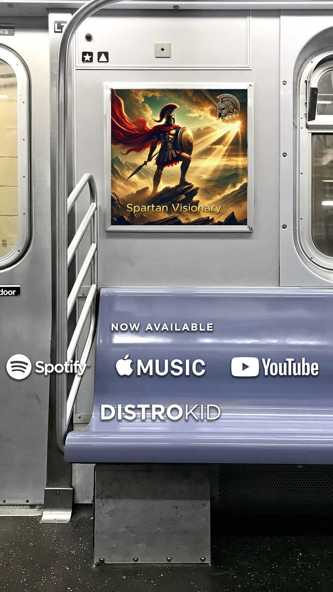 T-shirt unisexe en coton bio – Édition Visionnaire Spartan 3000